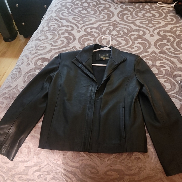 Women's Italian lambskin jacket - Picture 3 of 6